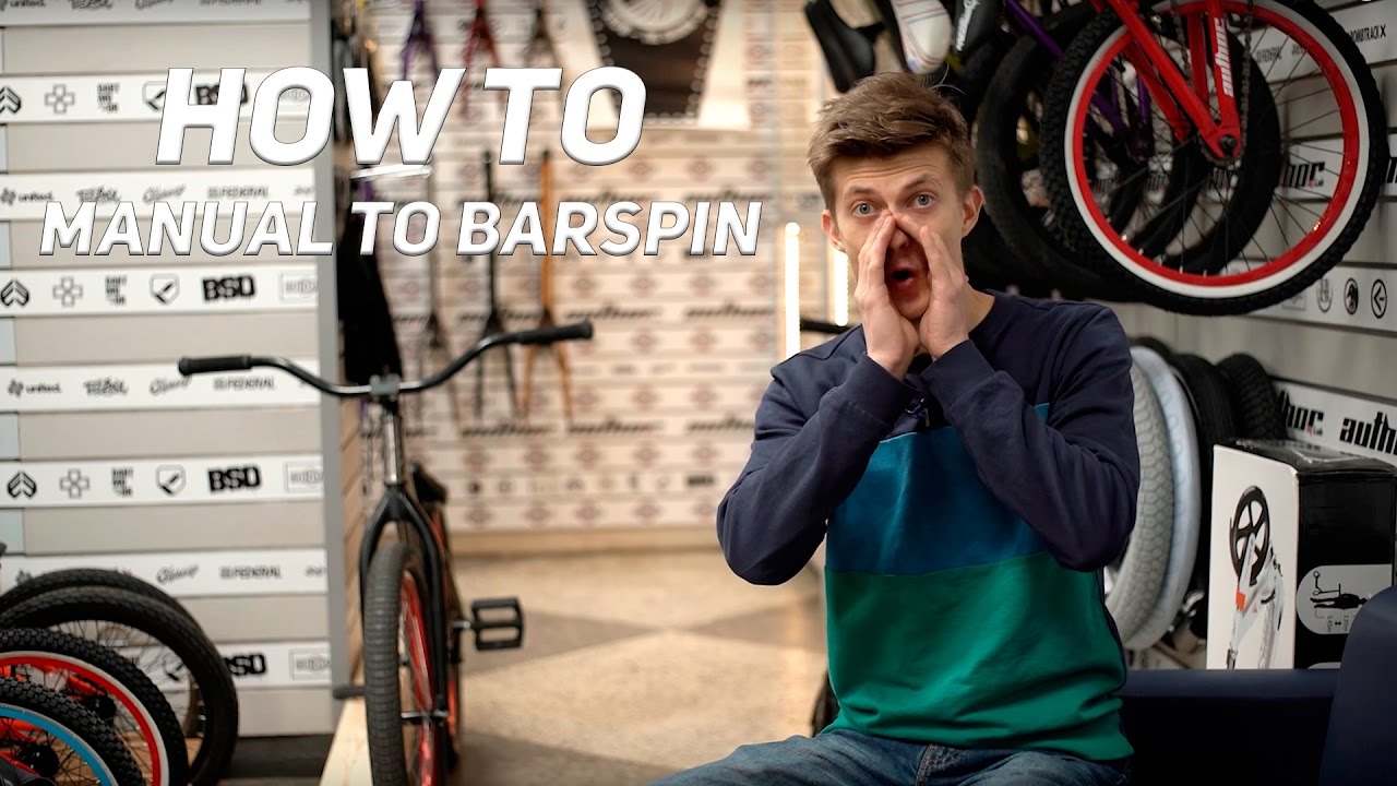 Step by Step #28: HOW TO MANUAL TO BARSPIN MTB/BMX