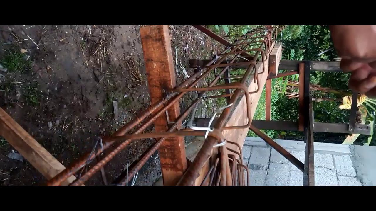Cara ikat dawai besi 