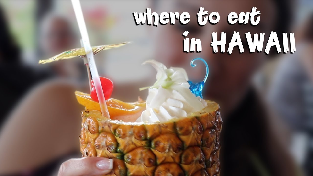 TOP 10 PLACES TO EAT IN HAWAII - YouTube