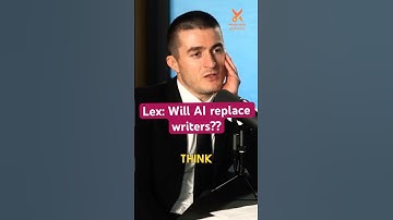 Lex: Will AI replace writers?? #lexfridman #lexfridmanpodcast #ai #writing #writers