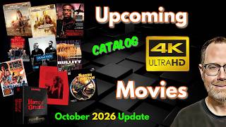Upcoming Catalog 4K Uhd Movie Releases October 2026 Update