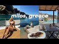 Milos GREECE Vlog 2024 | two best friends on a gals trip, where to go, boat trip