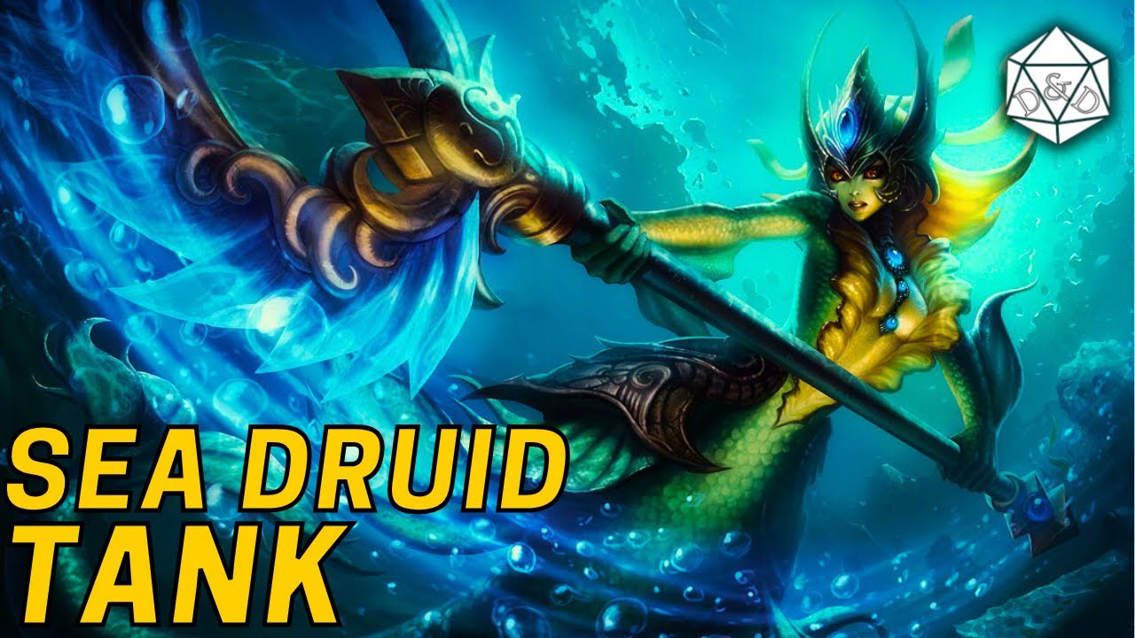 Смертельный водоворот: чрезвычайно уникальный танк, сборка 2024 года, Морской друид