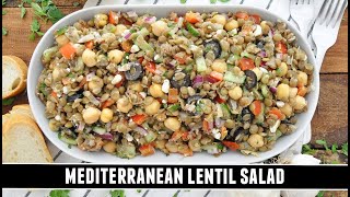 Mediterranean Lentil Salad