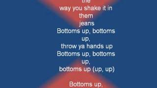 Trey Songz  featuring Nicki Minaj -Bottoms Up lyrics
