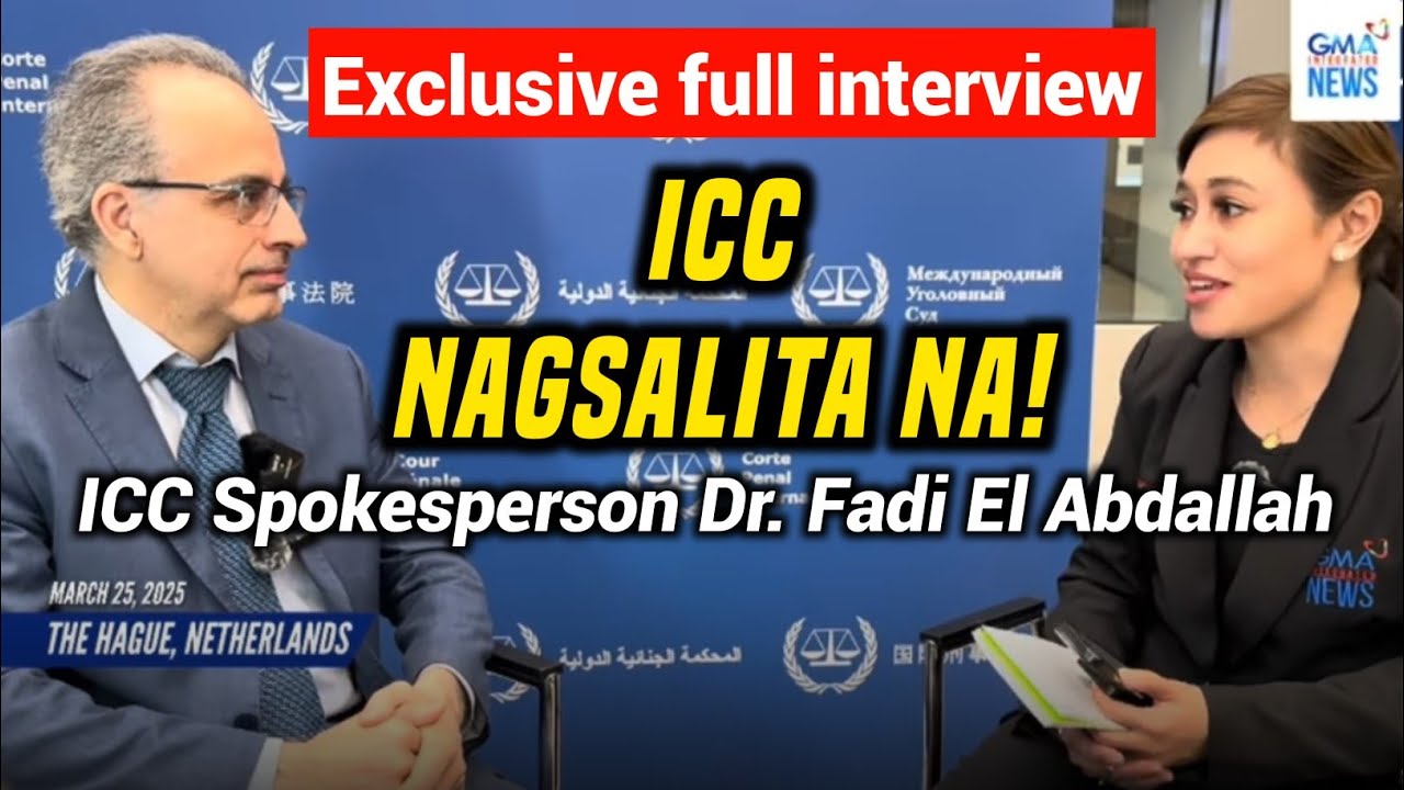 Exclusive full interview ni Mariz Umali kay ICC Spokesperson Dr. Fadi El Abdallah  | Kuya Jimz