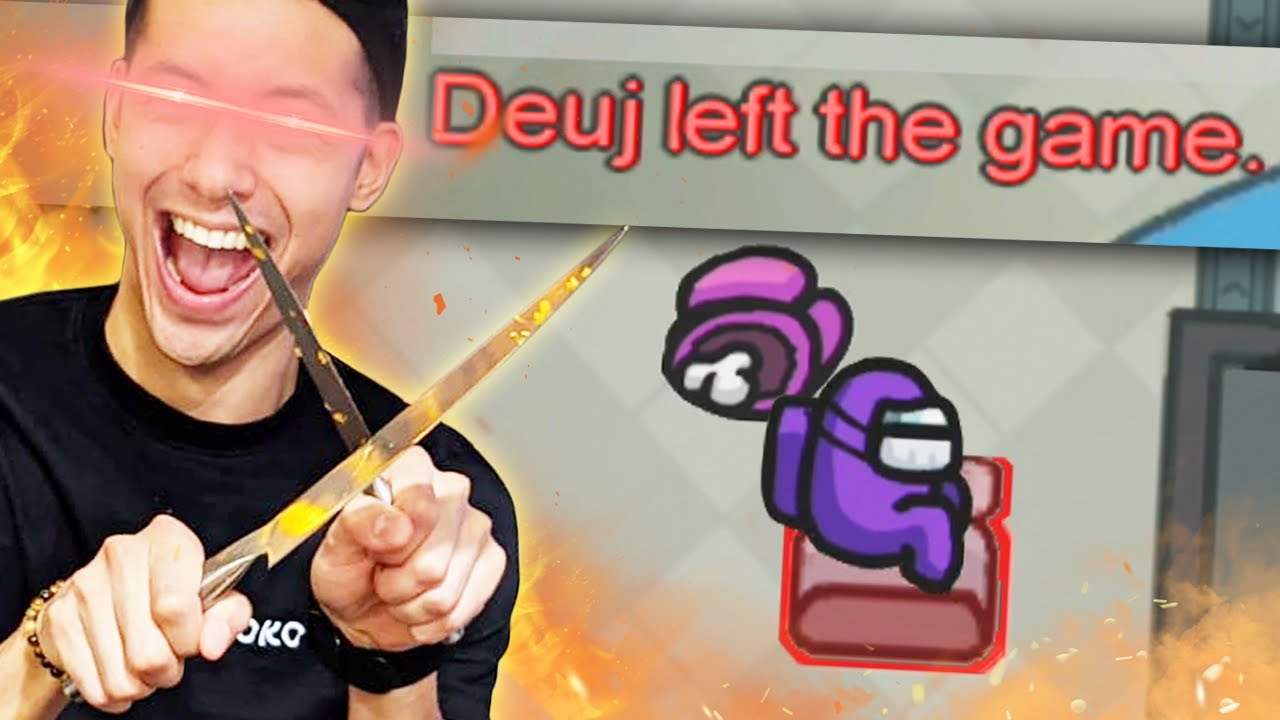 ELLE RAGEQUIT À CAUSE DE MOI !! (Among Us ft Twitch FR)