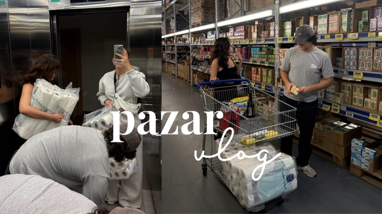 pazar vlog🌞 | yürüyüş & kahvaltı, öğrenci işi market alışverişi, bolca sohbet ve güncellemeler