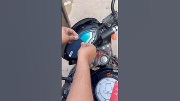 Pulsar speedometer screen protector😱 #shorts #ytshorts #pulsar #modified