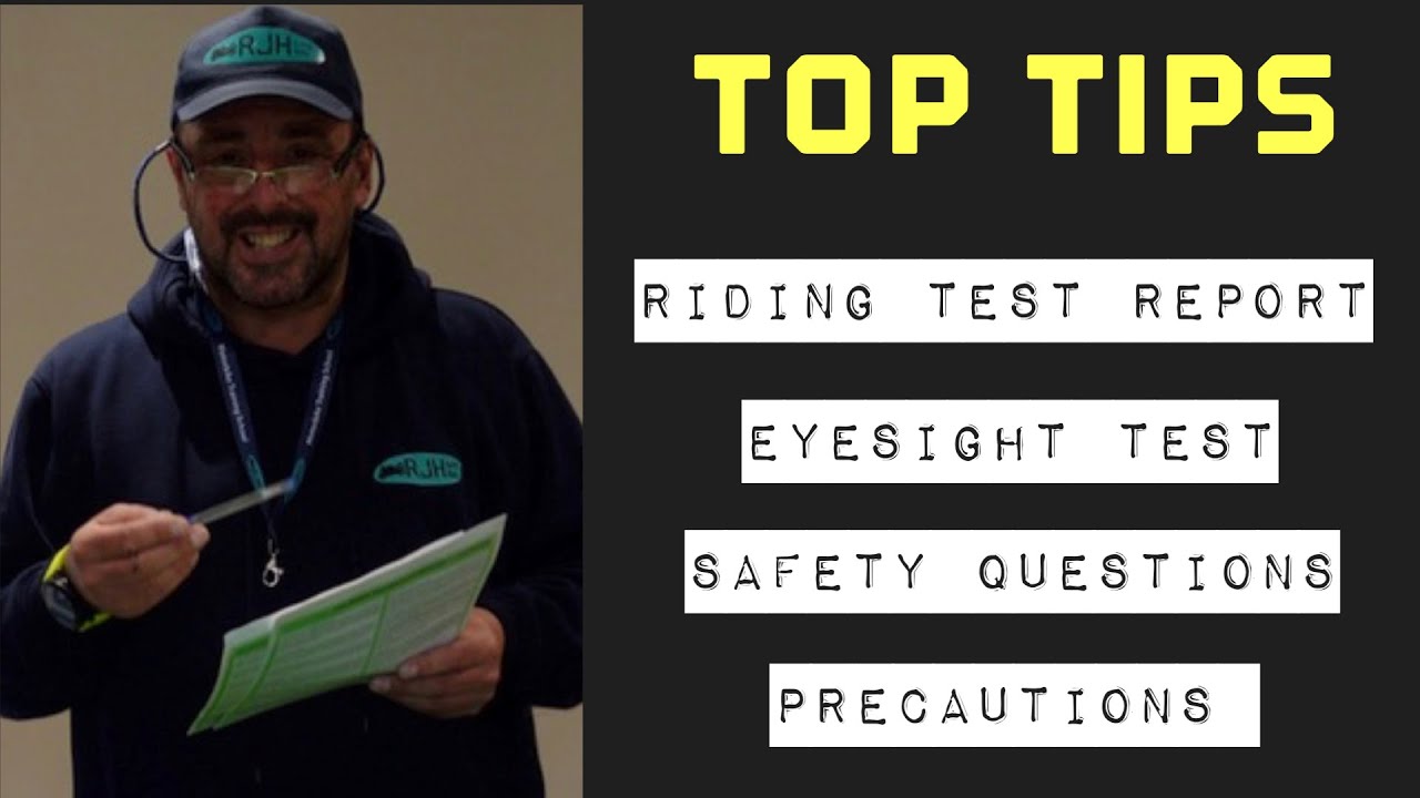 Top Tips DVSA Module 2 Riding Test Report Explained For Your A1, A2 or ...