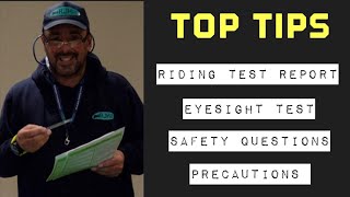 Top Tips DVSA Module 2 Riding Test Report Explained For Your A1, A2 or DAS Test No 1a and 1b