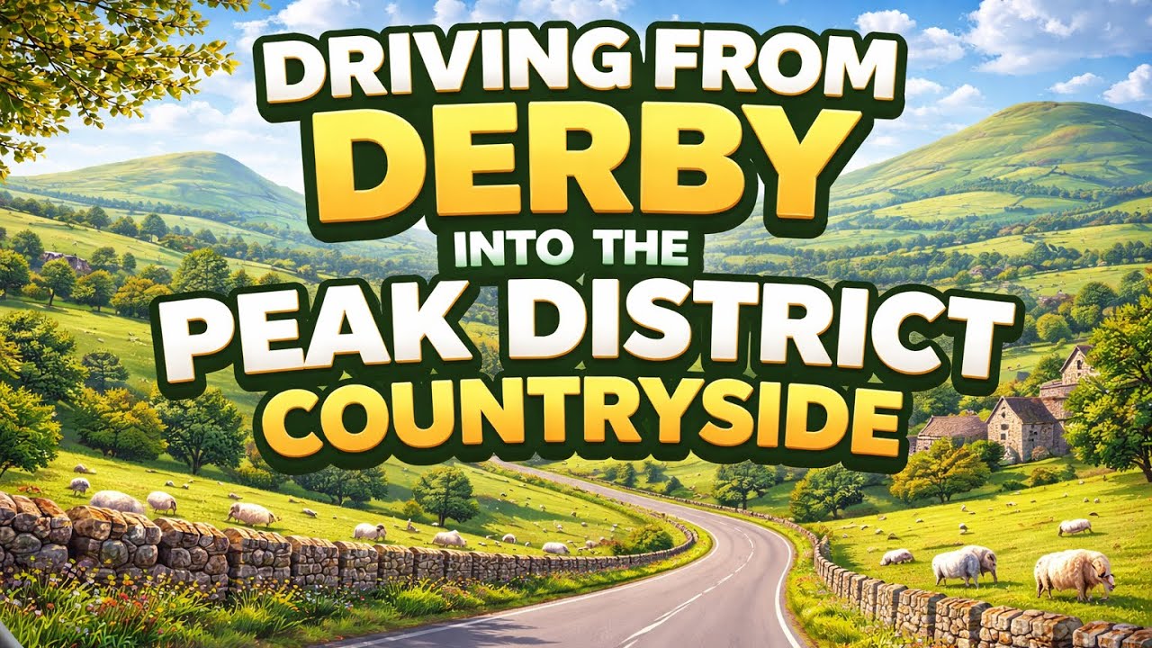 Присоединяйтесь ко мне в этом путешествии из города Дерби в потрясающие пейзажи национального пар...
