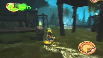 Jak & Daxter: The Precursor Legacy Walkthrough Part 12 - Whats a bath tub?