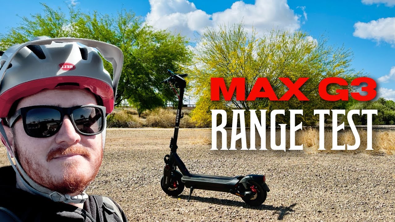 NINEBOT MAX G3 Sport Mode RANGE TEST!