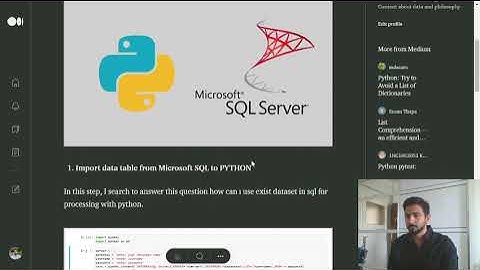 Python ve Microsoft SQL Entegrasyonu