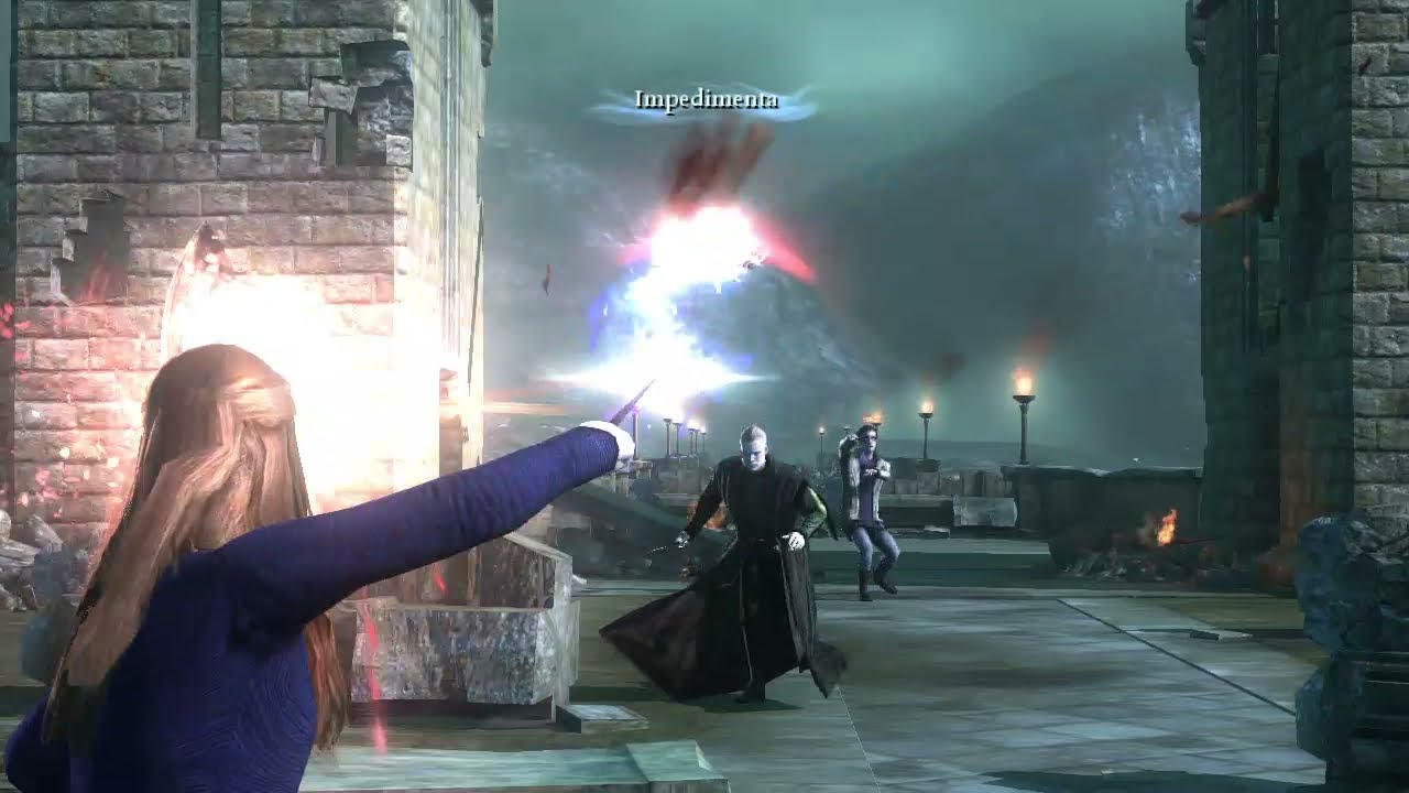 Harry Potter and the Deathly Hallows Part 2 Gameplay | Ginny vs Death Eaters | No commentary