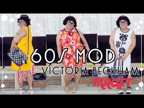 60S Mod Plus Size Fashion Feat. Victoria Beckham From Target | Spring &  Summer 2017 - Youtube