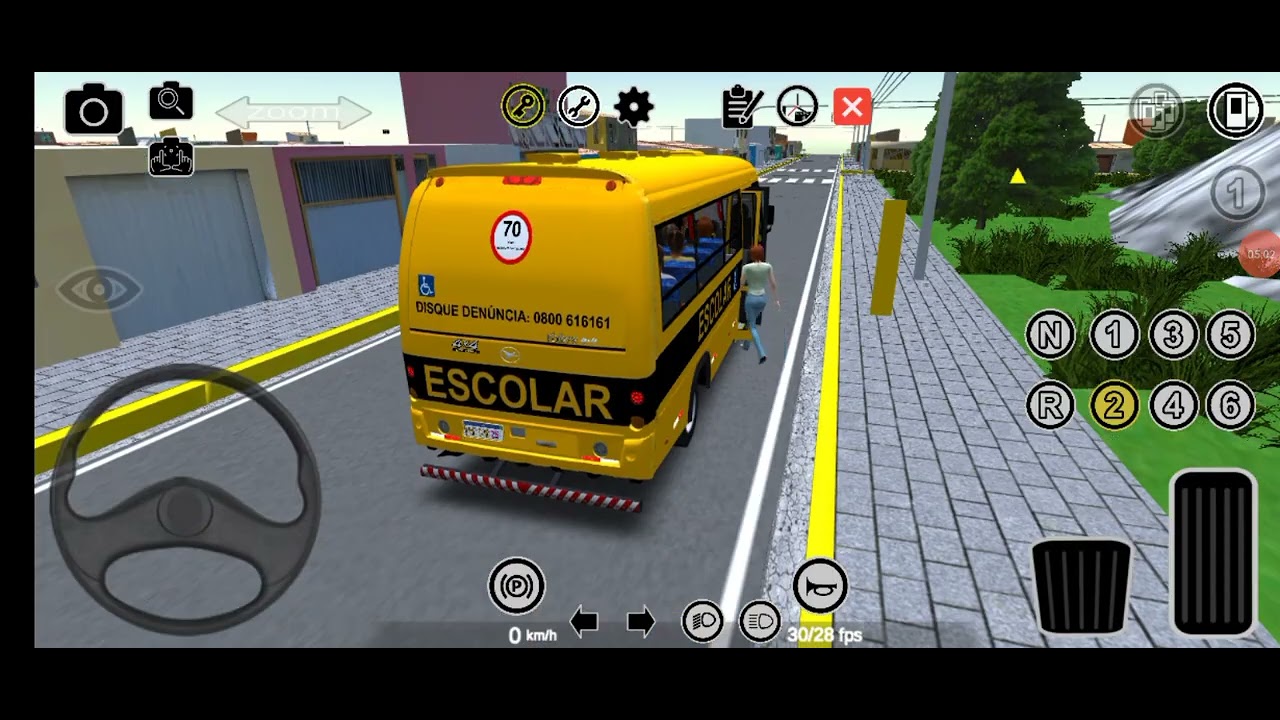 Nesta vez eu falei do vídeo no mapa são Diego com ônibus volare 4x4 escolar