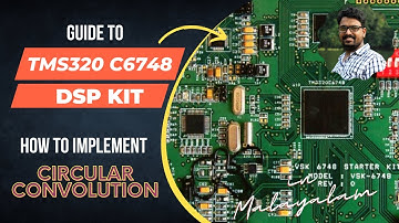 How to implement Circular convolution in TMS320 C6748 - DSP kit | Step by step procedure | Part 3