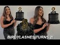 BIRDYLASHES TURNS 2! VLOGMAS DAY 8