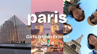 【Girls Trip】Day 8 in FRANCE 🇫🇷 Paris 🇫🇷 Museum, Wine, Food,Drink🍷😀🇺🇸ビンテージガールのフランス旅🇫🇷11泊13日