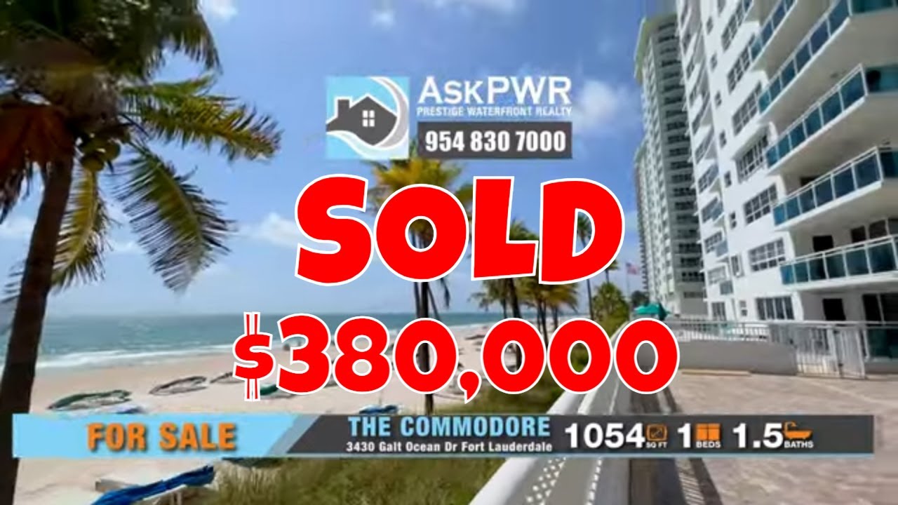 Galt Mile Condo for Sale at Galt Ocean Dr 105 Fort Lauderdale FL 33308