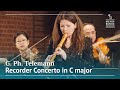 G. Ph. Telemann: Recorder Concerto in C major, TWV 51:C1 – Bremer Barockorchester, D. Oberlinger
