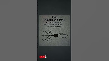 Before ChatGPT: The First Artificial Neuron