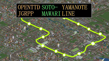 OpenTTD JGRPP Yamanote Line (Soto-Mawari)