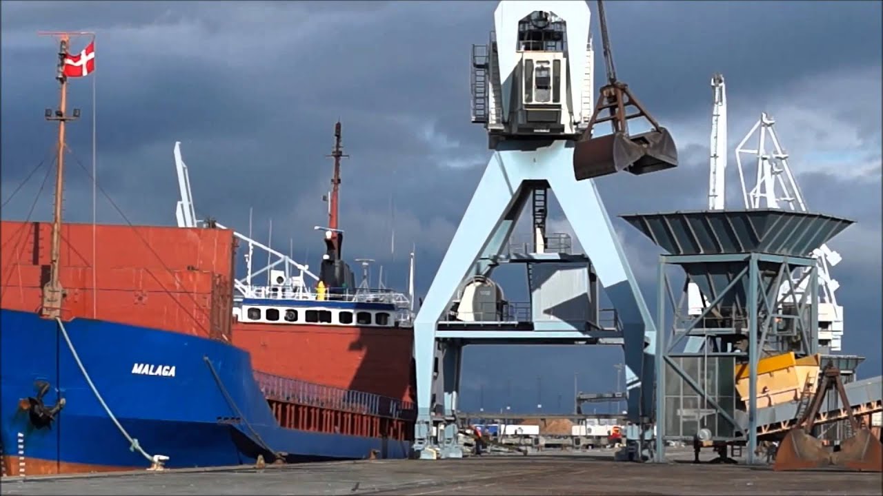 Aarhus Havn Losning /Lastning ved ALC