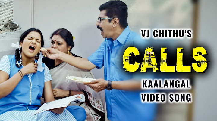 VJ Chithra's Kaalangal Video Song | Calls | J Sabarish, Infinite Pictures | Chithu