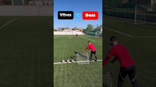 Vibes ⚫️ vs 🔴 Boss #fctretiy #football #mediateam #challenge #funnyshorts