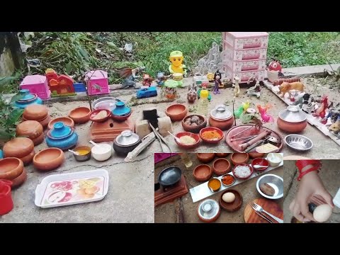 Mini Pakora Machine Miniature Pakora Recipe|Crispy Egg Pakora Recipe |ASMR Cooking Mini ...