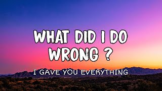 What Did I Do Wrong? 💔 | Deep Emotional Sad Song | Heartbreak &amp; Silent Pain | GhostPlayz Music