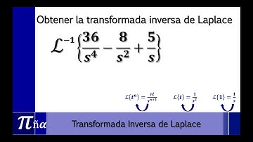Transformada Inversa de Laplace (ejemplo 1)