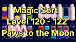 Magic Sort - Level 120 - 122 Paws to the Moon Content