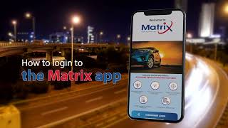 Matrix App Tutorial Video 1 - How to log into the Matrix app screenshot 2