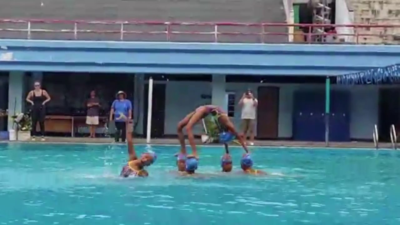 Synchronized swimming Team Free DKI Jakarta 2016