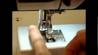 How to use the Automatic Needle Threader on a Bernina Sewing Machine
