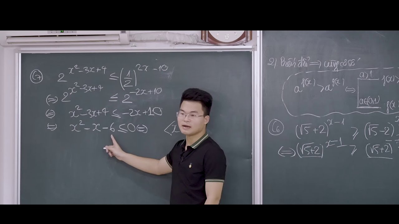 Bất Phương Trình Mũ (Toán 11-Sgk Mới) | Thầy Nguyễn Phan Tiến