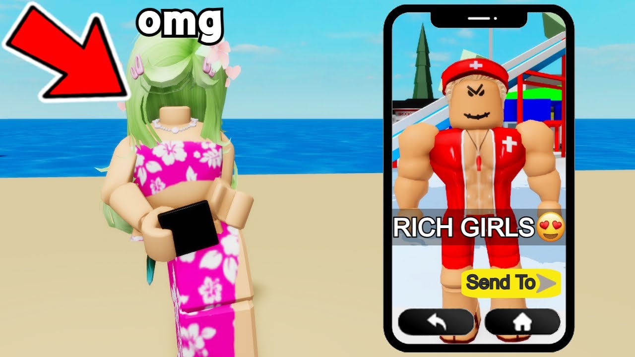 Брукхейвен, но ODER LIFEGUARD хочет БОГАТЫХ ДЕВУШЕК в SNAPCHAT..