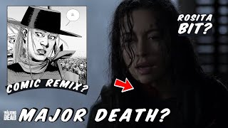 TWD Was Rosita Bit Major Comic DEATH Remix Coming The Walking Dead Season 11
