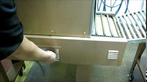 Clamco Shrink Wrap System L Bar Sealer and Heat Tunnel