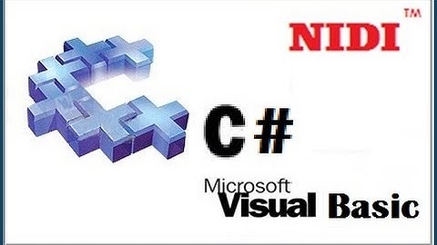 11.NET .Net languages: C# and Visual Basic .NET (introduction)