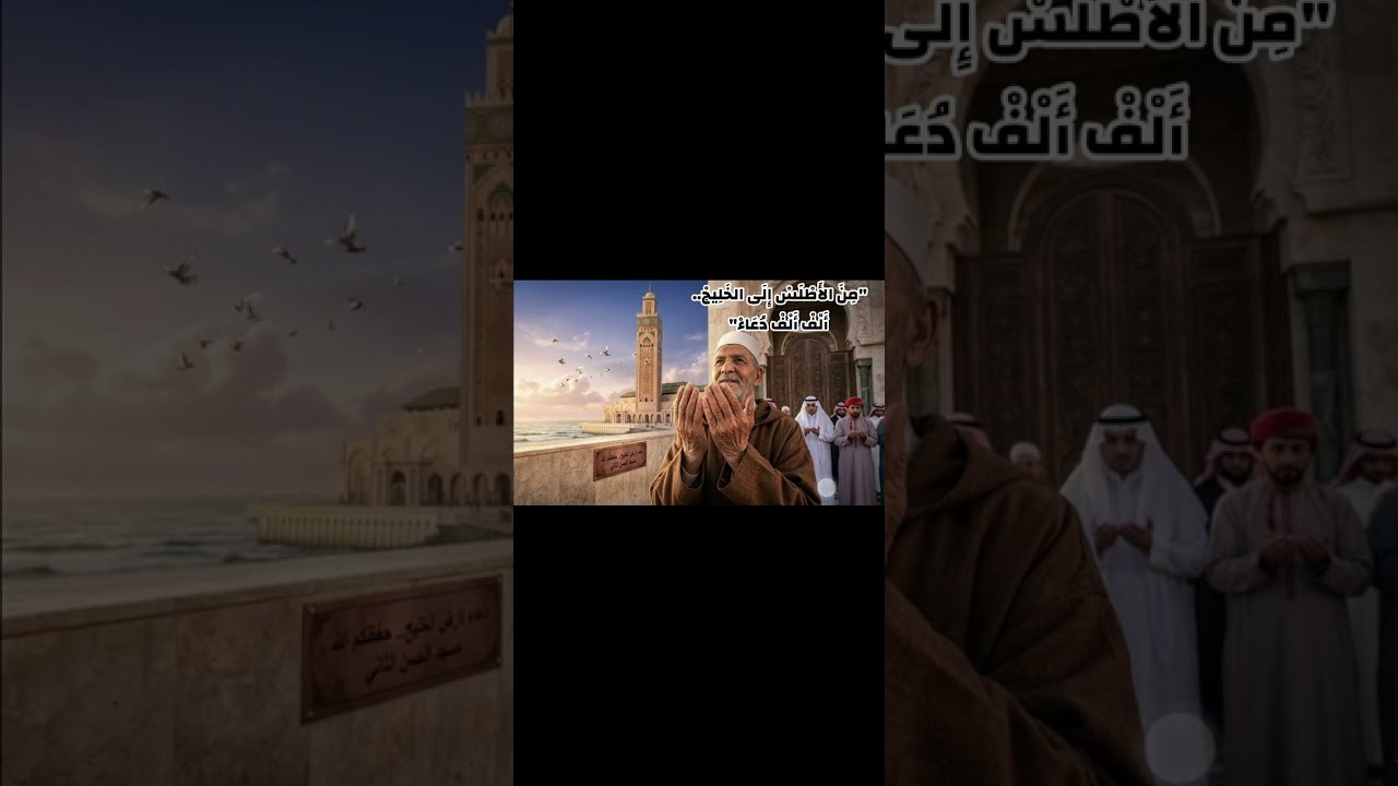 مِنَ الأَطْلَسِ إِلَى الخَلِيج: أَلْفُ أَلْفِ دُعَاء #المغرب_والخليج_واحد