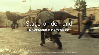 Stage on Demand  [November/December] Content