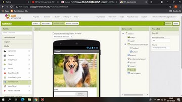 Tugas 1 Pemrograman Mobile menggunakan MIT APP INVENTOR