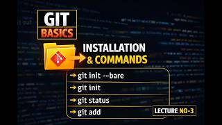 👉 Git Samajhna Hai? 🤔 | Installation + Basic Commands Explained | Lecture 3
