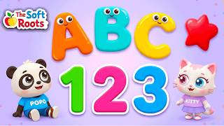 Preschool Learning activities for 3 year olds at home | Learn ABC Phonics Shapes Numbers Colors 🌈 screenshot 1