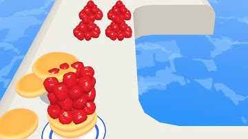 Pancakes Run 🥞 🎱🏀 MAX LEVELS!! All Levels Gameplay Walkthrough Android, iOS NEW UPDATE